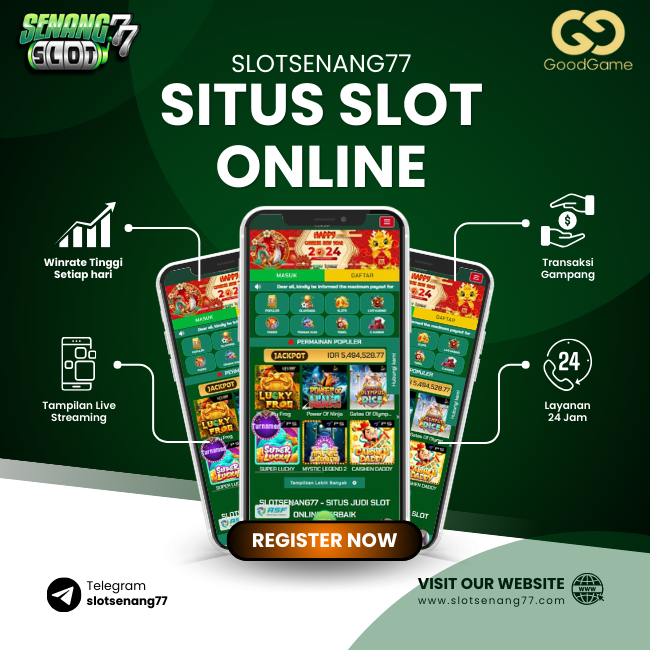 SLOTSENANG77 Situs Slot Online Gacor Deposit Pulsa Tanpa Potongan